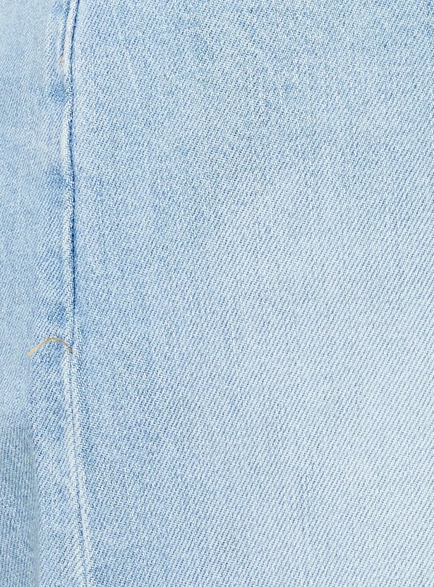 LEVI'S Stonewashed Wide-Leg Fit Jeans
