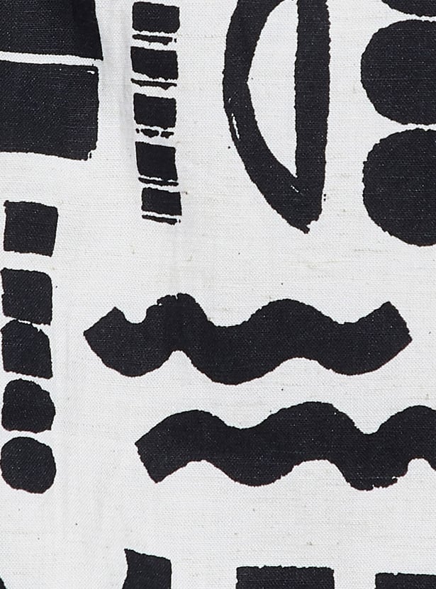 GINGER Abstract Print Top