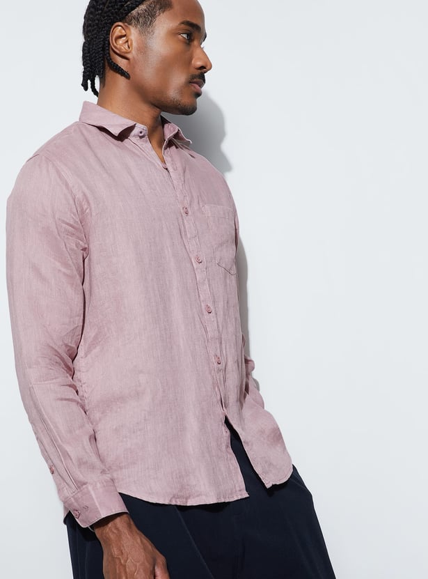 CODE Solid Regular Fit Shirt