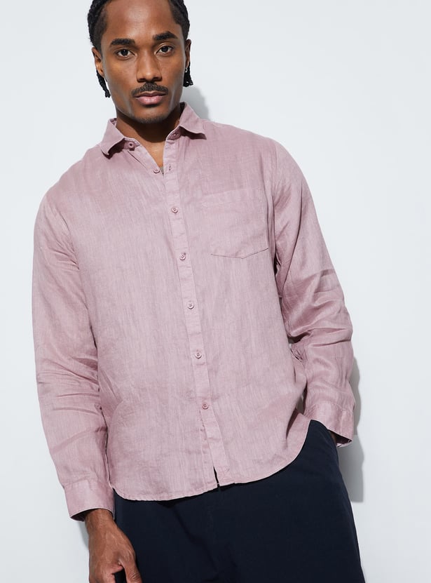 CODE Solid Regular Fit Shirt