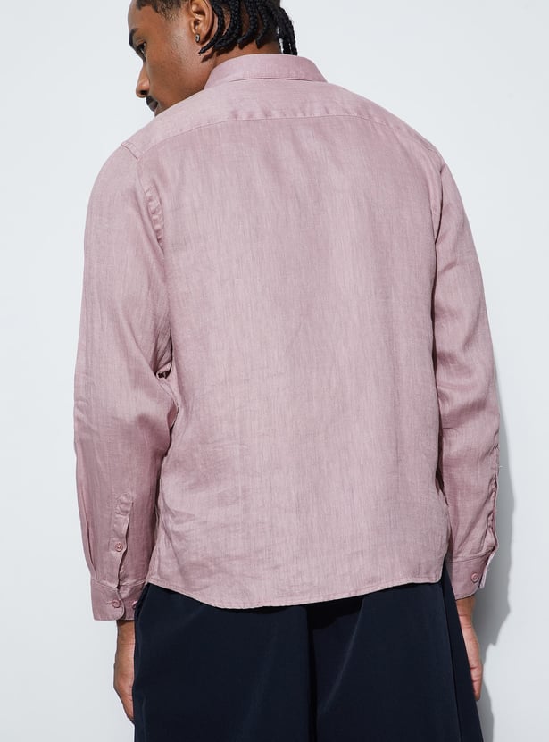 CODE Solid Regular Fit Shirt