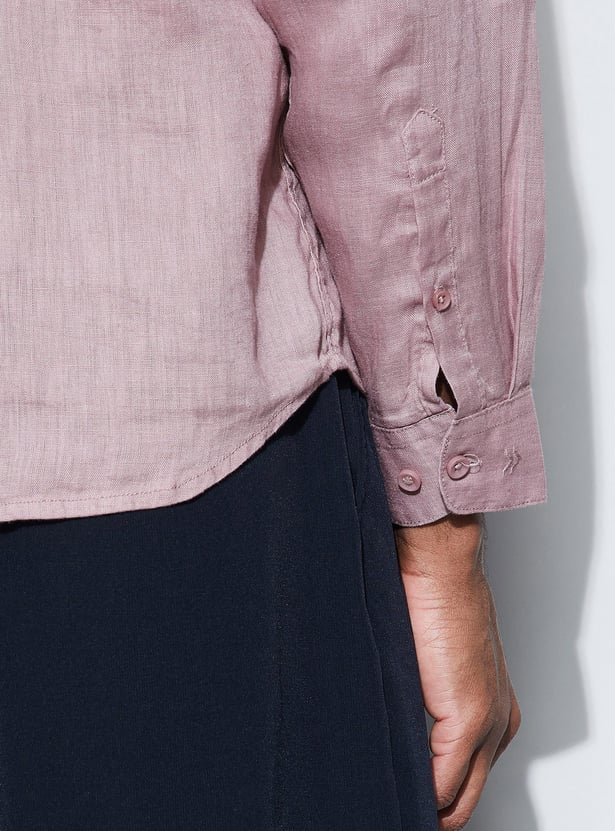 CODE Solid Regular Fit Shirt