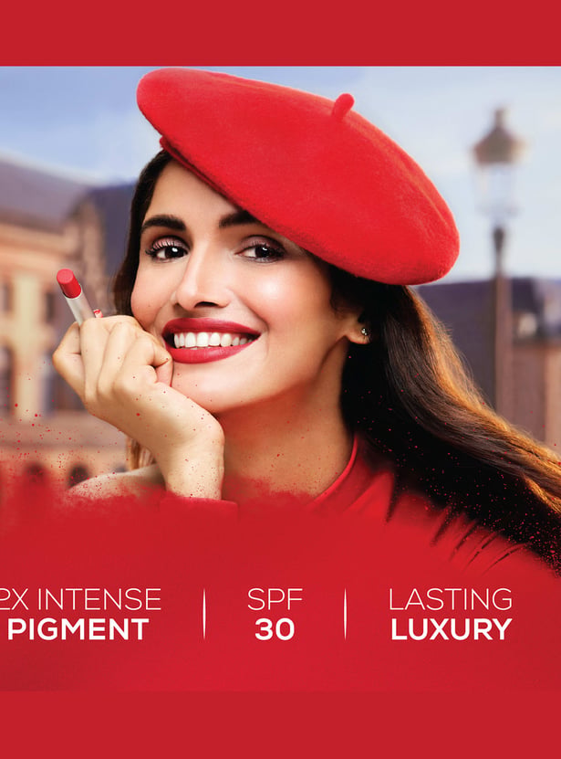 CHAMBOR Tres Matte Lipstick - Ultra Powdery Matte Lipstick With SPF 30 - Confidentiel N 222 - 3.2 gm
