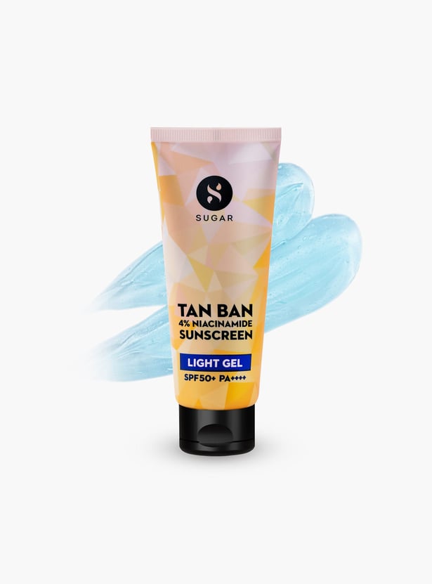 SUGAR Tan Ban 4 Percent Niacinamide Sunscreen Light Gel - 50ml