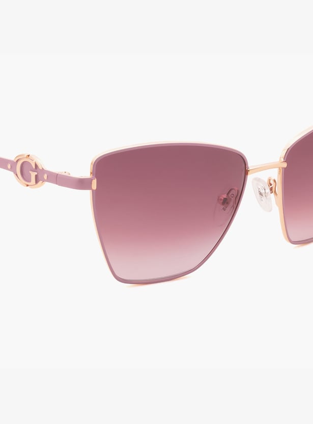 GUESS UV Protected Butterfly Sunglasses - GUS003365672ZSG