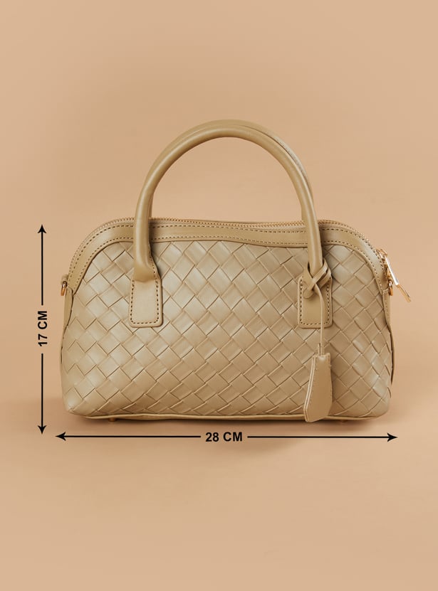 GINGER Textured Handheld Bag