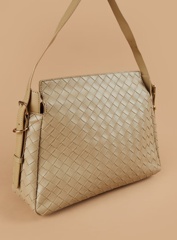 GINGER Textured Shoulder Bag