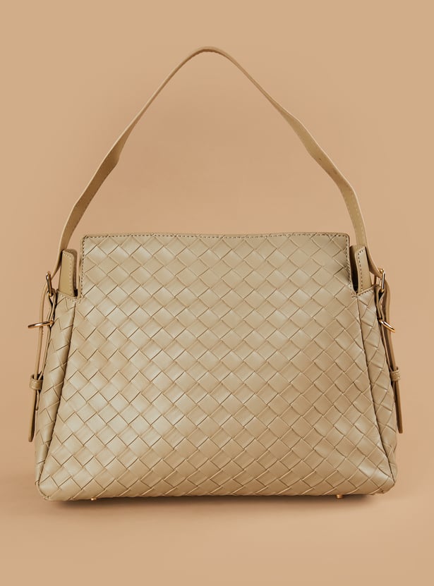 GINGER Textured Shoulder Bag
