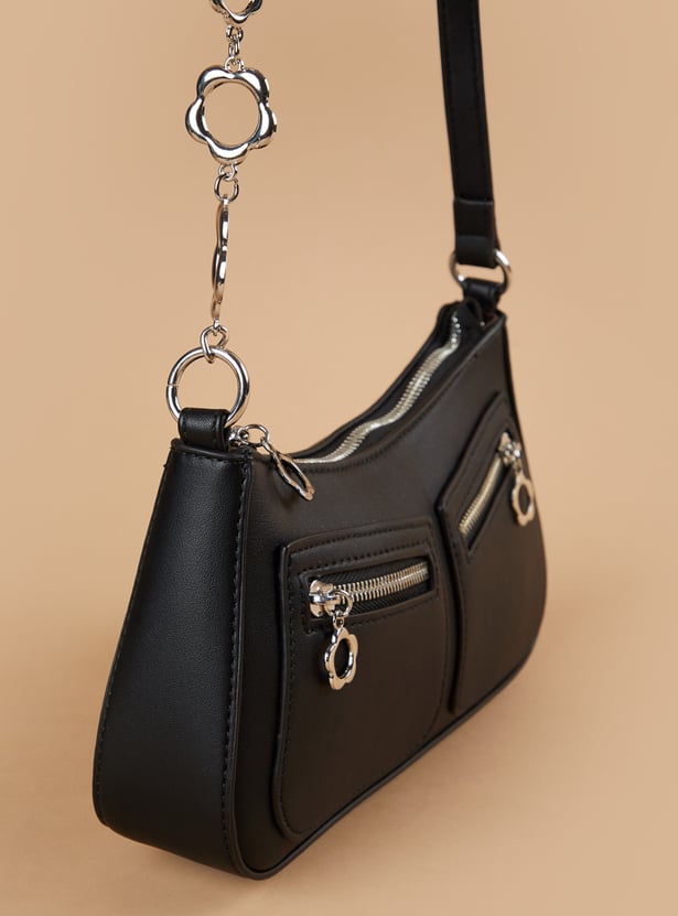 GINGER Solid Shoulder Bag