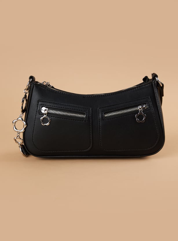 GINGER Solid Shoulder Bag