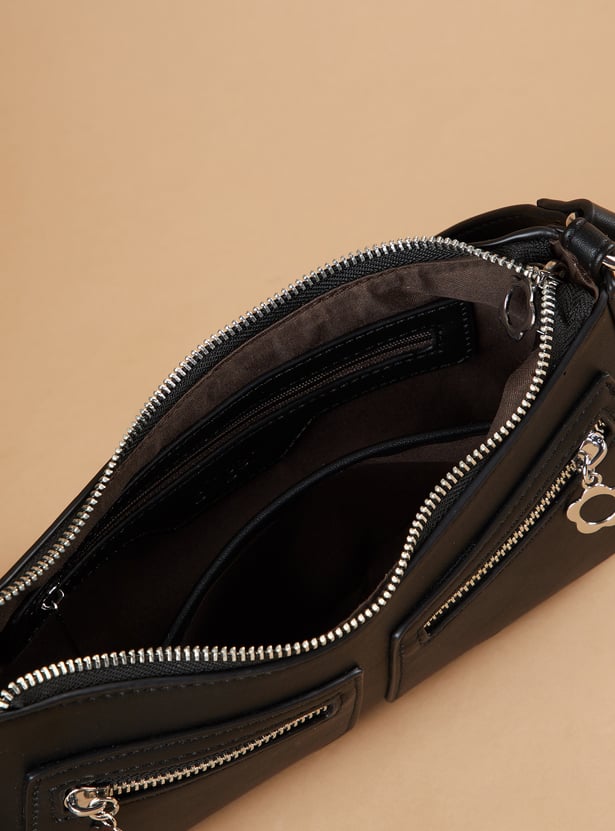 GINGER Solid Shoulder Bag
