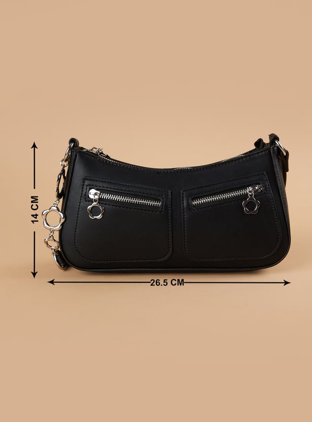 GINGER Solid Shoulder Bag