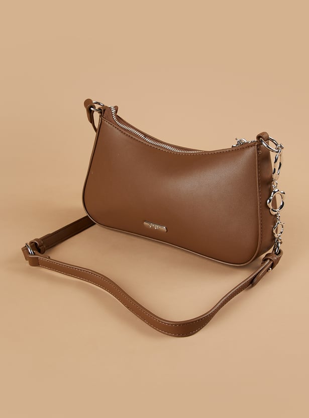 GINGER Solid Shoulder Bag