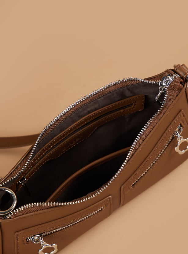 GINGER Solid Shoulder Bag