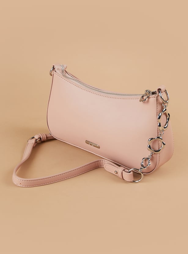 GINGER Solid Shoulder Bag