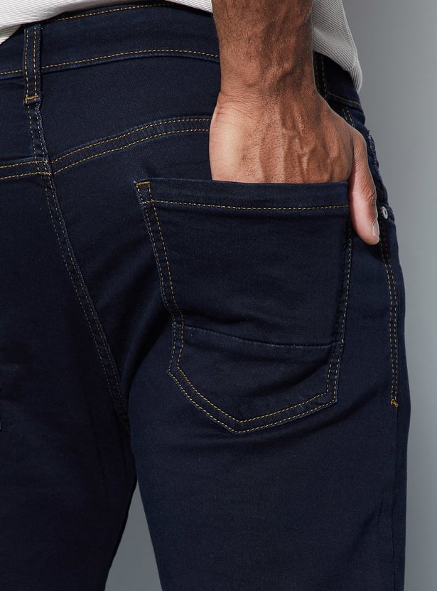 BOSSINI Washed Slim Straight Jeans