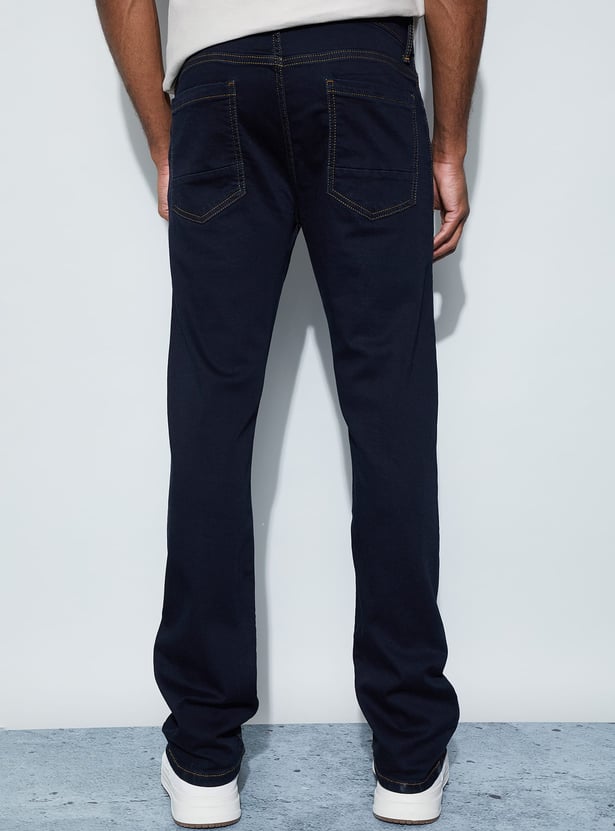 BOSSINI Washed Slim Straight Jeans