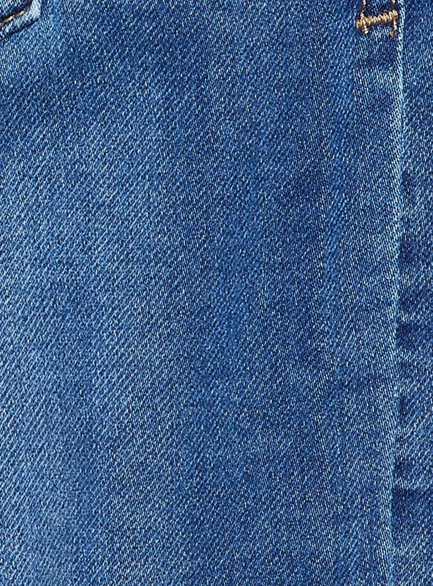 BOSSINI Whiskered Slim Straight Jeans