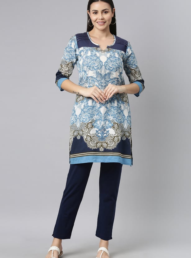 GO COLORS Solid Straight Pants