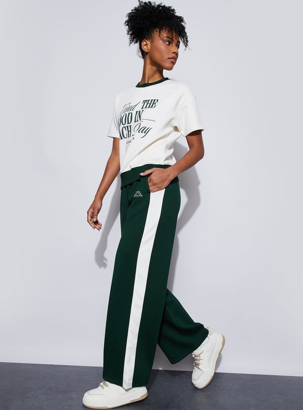 KAPPA Contrast Panel Track Pants