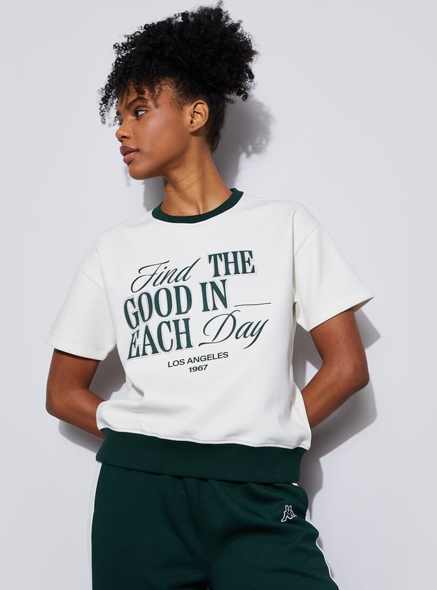 KAPPA Typographic Print T-shirt