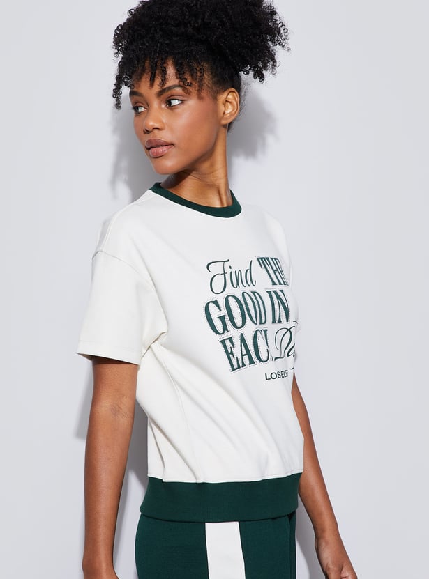 KAPPA Typographic Print T-shirt