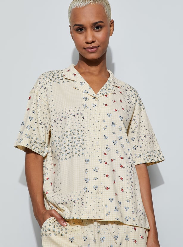 GINGER Printed Night Suit