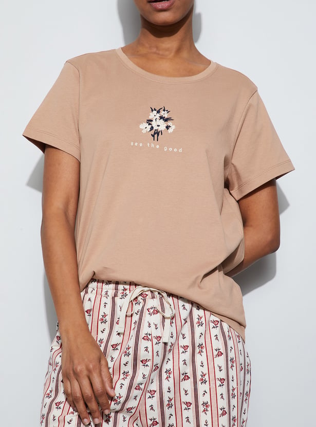 GINGER Printed Lounge T-shirt