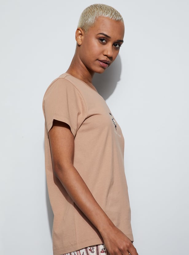 GINGER Printed Lounge T-shirt