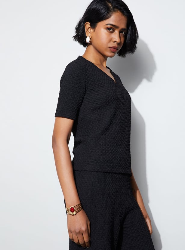 CODE Textured Top