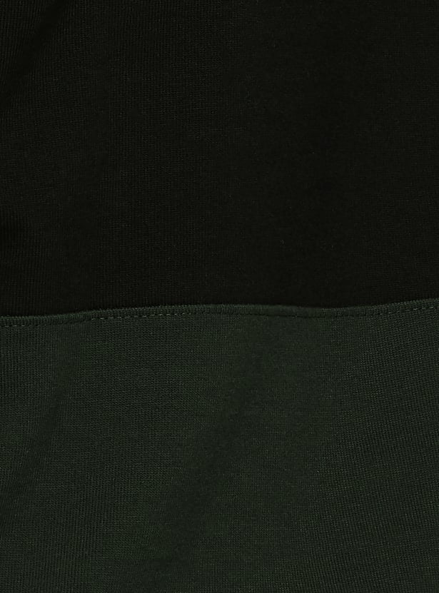 FAHRENHEIT Striped Polo Collar T-shirt