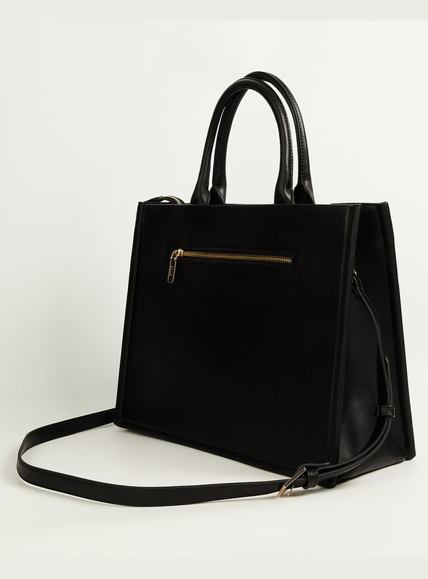 ELLE Cut-Out Detail Handheld Bag