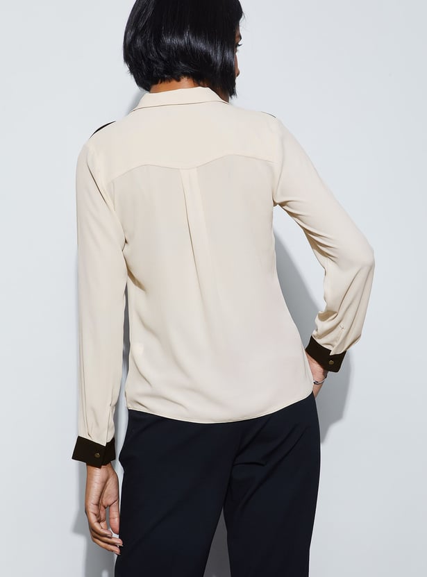 CODE CLASSIC Solid Regualr Fit Shirt