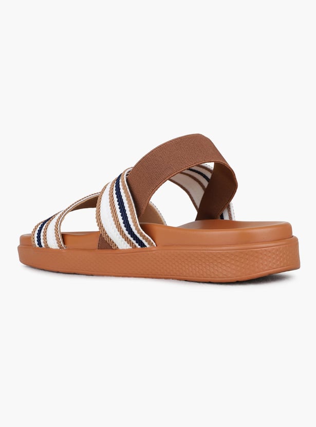 INC.5 Striped Flats Sandals