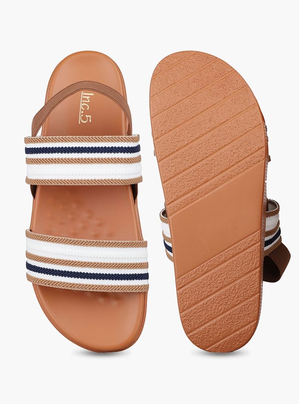 INC.5 Striped Flats Sandals