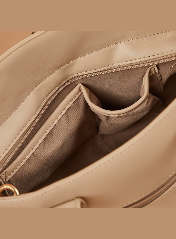 GINGER Solid Handheld Bag