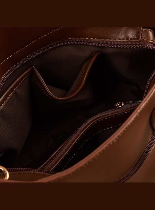 GINGER Solid Handheld Bag