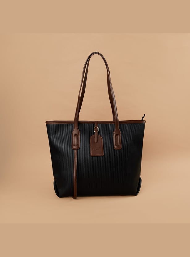 CODE Textured Shoulder Bag
