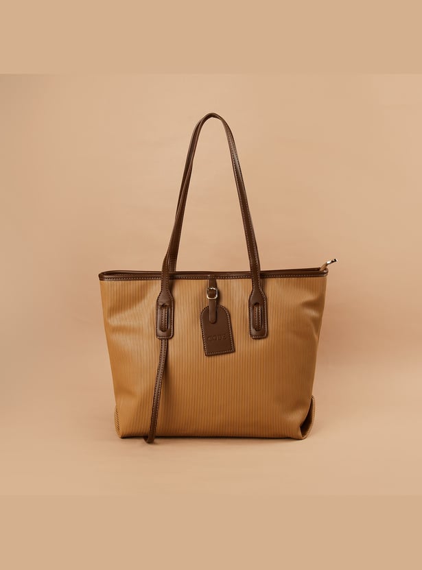 CODE Textured Shoulder Bag