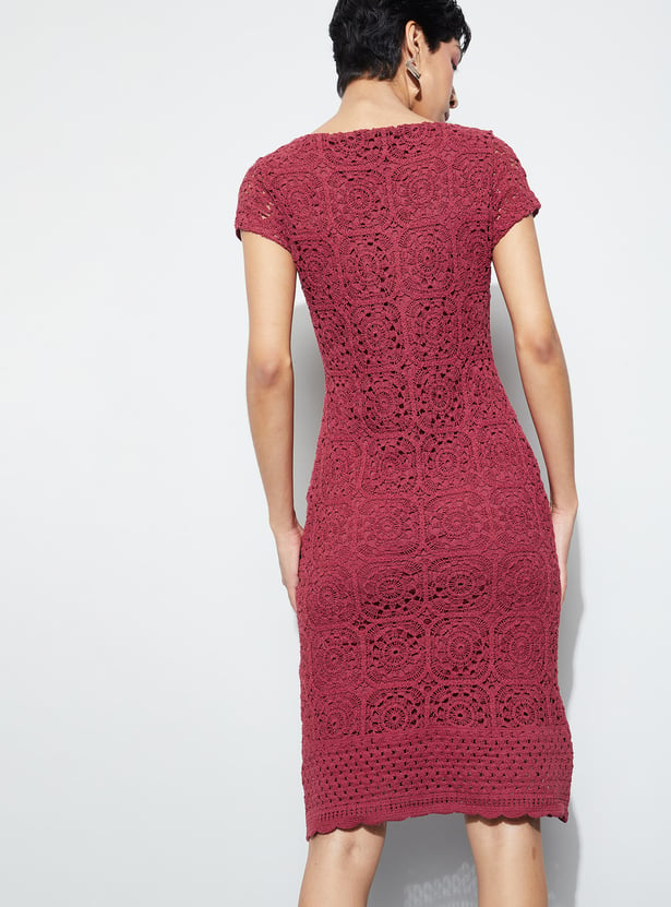 CODE Lace Bodycon Dress