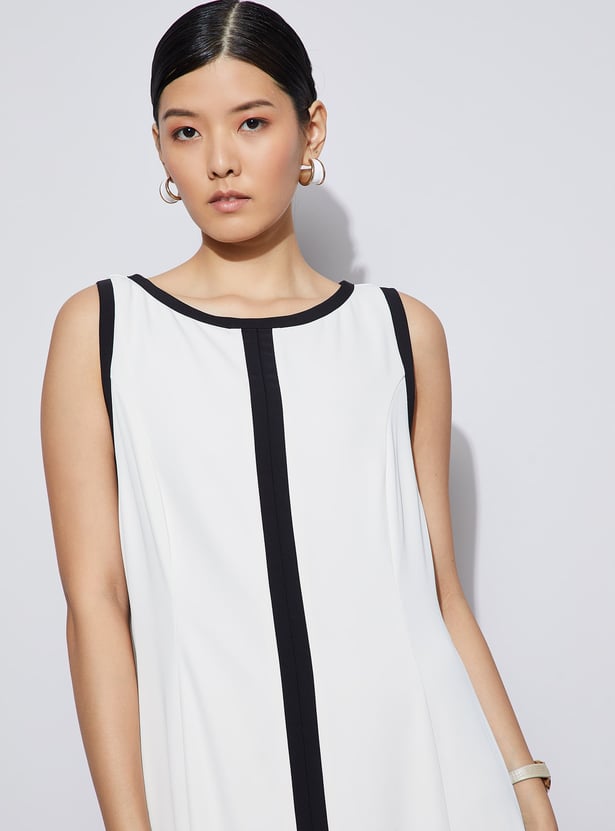 CODE Solid Midi Dress