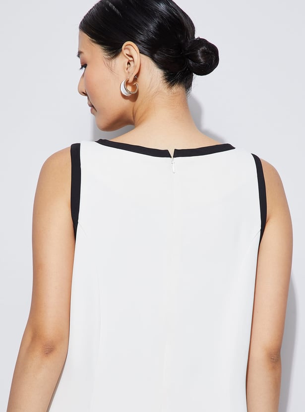 CODE Solid Midi Dress