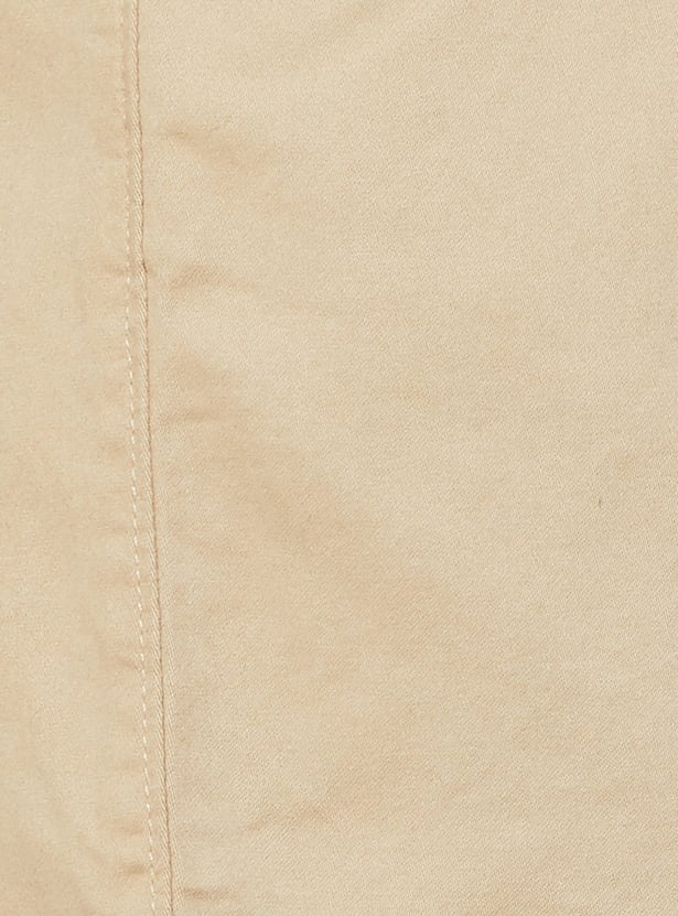 XPOSE Solid High Rise Shorts