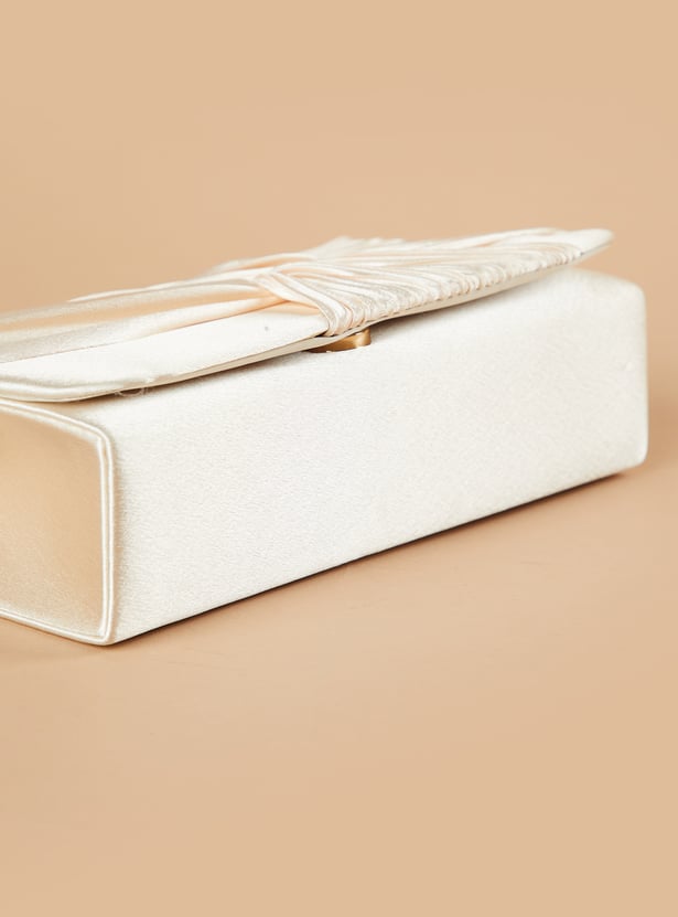 CODE Pleated Envelope Clutch