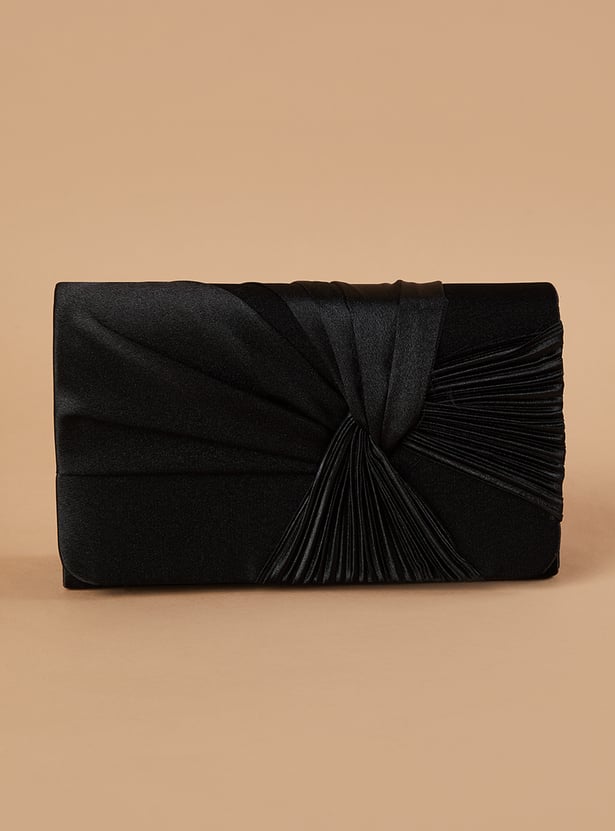 CODE Pleated Envelope Clutch