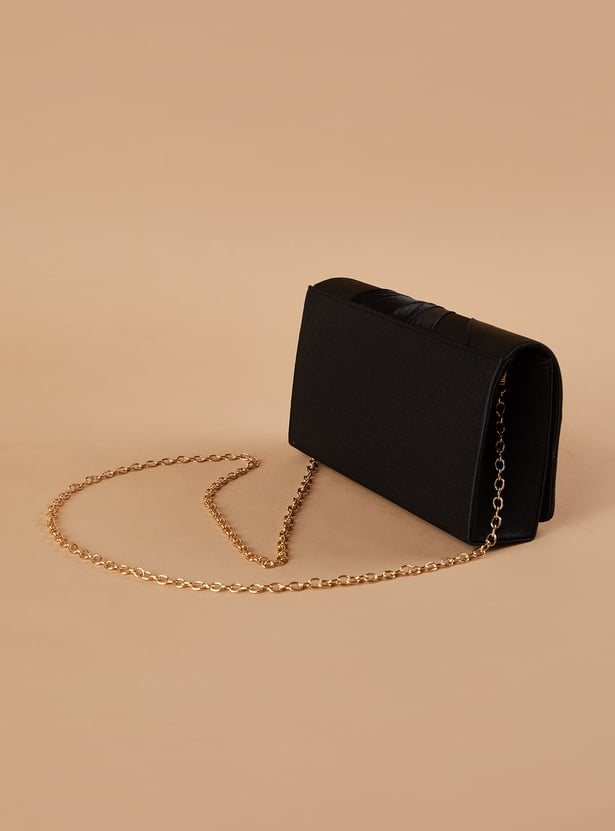 CODE Pleated Envelope Clutch