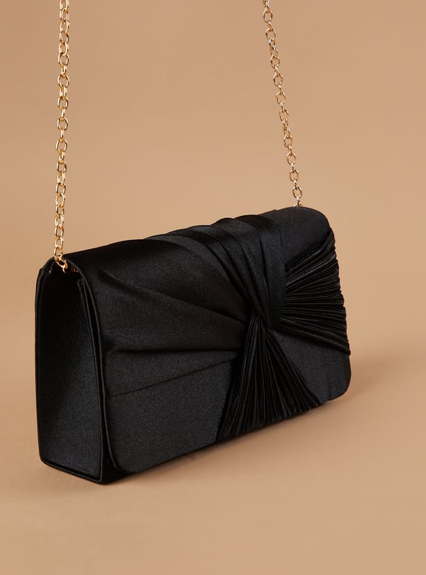 CODE Pleated Envelope Clutch