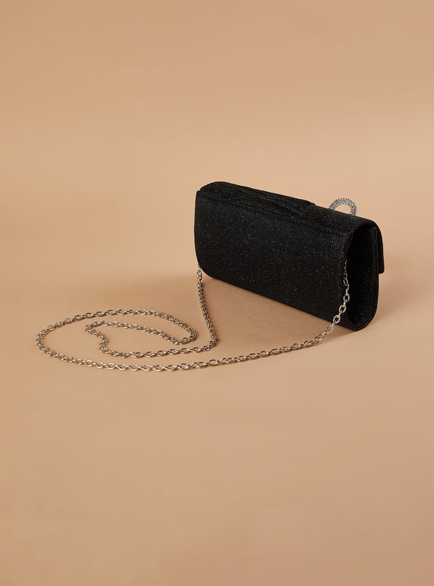 CODE Embellished Envelope Clutch