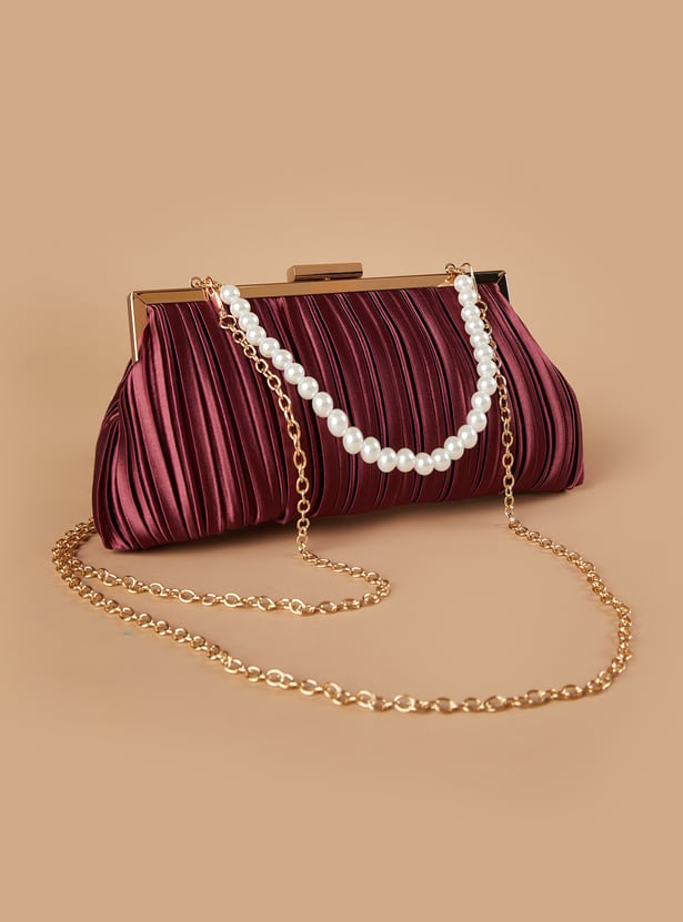 CODE Pleated Clutch