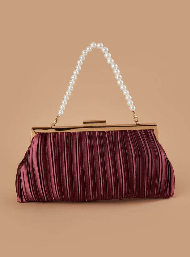 CODE Pleated Clutch